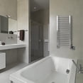 thumbnail image 3 of Amba Sirio S-2142 Dual-Purpose Towel Warmer and Radiator in Brushed Finish, 3 of 4