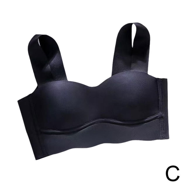 Sujetador bustier sin costuras, con pliegues y corte fino para pechos pequeños