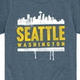 thumbnail image 3 of Instant Message - Seattle, Washington - Toddler & Youth Short Sleeve Graphic T-Shirt, 3 of 6