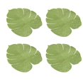 thumbnail image 1 of Juego de manteles individuales de 4 manteles individuales para mesa de comedor en forma de hoja, 1 of 5