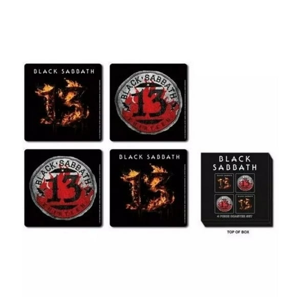 Black Sabbath 13 Coaster Set (Pack of 4)