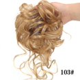 thumbnail image 3 of Genuine Hair Piece Coiled Wig Ladies Curly Hair Fluffy Natural Hair Accessories, 3 of 5