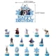 thumbnail image 3 of Frozen themed birthday party supplies Princess Elsa Anna flag balloon cake topper decoration set, 3 of 5