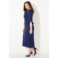 thumbnail image 3 of Catherines Women's Plus Size Ruffle Sleeve Shift Dress, 3 of 6