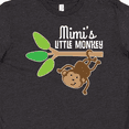 thumbnail image 4 of Inktastic Mimi Little Monkey Grandchild Gift Youth T-Shirt, 4 of 5