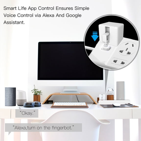 Baohd Bouton d'Interrupteur pour Robot Robot Automatisation Mural Outil pour la Maison Scène de Bureau Type1