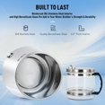 thumbnail image 3 of CO-Z Water Distiller, Water Purifier for Home, 4L Stainless Steel Distilled Water Machine with Glass Container, Water Distillation Kit for Sterile Water, Still Distiller for Drinking CPAP Machine, 3 of 8