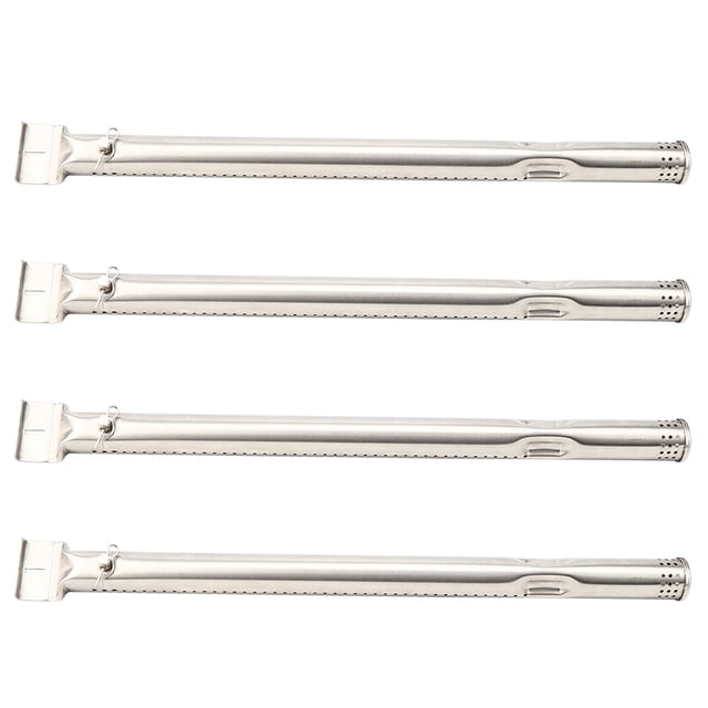 Tubo de parrilla Irfora Paquete de 4 quemadores de tubos de 15 15/16 pulgadas de acero inoxidable de repuesto para quemador de tubos de piezas de parrilla Charbroil Irfora Tubo de parrilla