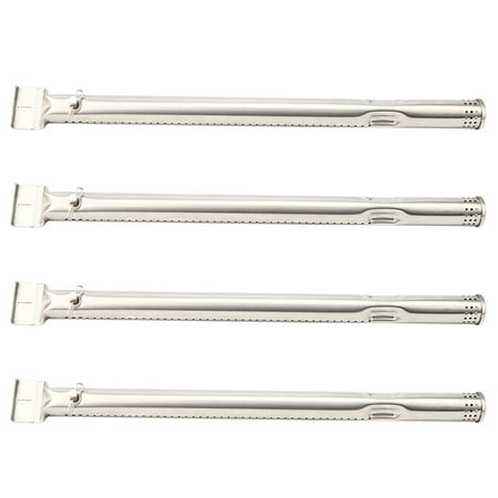 

Grill Burner Tubes Replacement for CharBroil Commercial 4-Burner 463241113 463449914 Gas Grills Stainless Steel Pipe Burners for Charbroil Replacement Parts