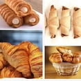 thumbnail image 4 of Tubo de cannoli, molde de cannoli de acero inoxidable antiadherente, molde de repostería danesa, base de croissant, cannoli, 4 of 5