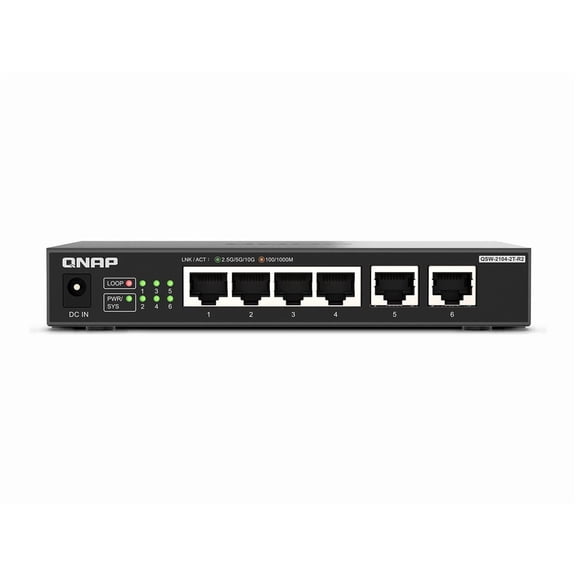 QNAP QSW-2104-2T-R2-US Ethernet Switch