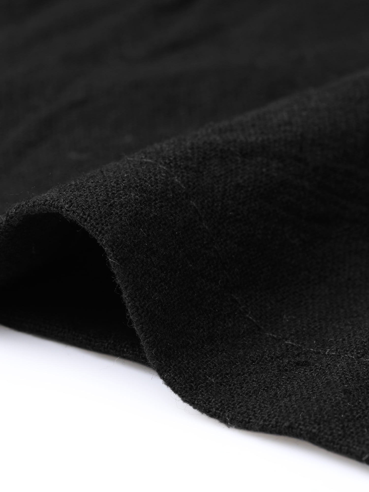 DARING DIVA Women's Linen Summer High Waist Drawstring Long Pants Small Black