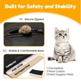 thumbnail image 3 of Transportín para mascotas Simple Deluxe aprobado por la aerolínea para perros y gatos, 3 of 9