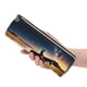 thumbnail image 5 of Disketp Azure Sky Western Desert Cowboy Estuche Organizador de Lápices de Cuero, Estuche de Oficina con Cremallera para Bolígrafo y Lápiz, 5 of 6