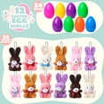 thumbnail image 2 of Joyfy 24 Pack Prefilled Easter Eggs with Toys,Easter Eggs with Mini Stuffed Animals Plush Bunnies Toys for Kids Toddler,Easter Basket Filler Egg Hunt Filler Stuffer, 2 of 7