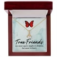 thumbnail image 5 of True Friends Alluring Ribbon Necklace Message Card, 5 of 20