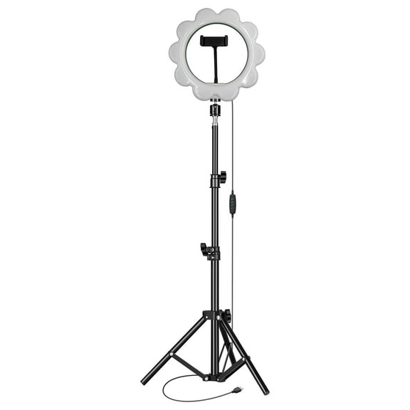 Supersonic SC-2610SRF SC-2610SRF 12-Inch PRO Live Stream LED Flower Ring Light with Tripod