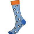 thumbnail image 3 of GHSDFBB Men's 2/4 Packs Fun Crazy Novelty Dress Crew Socks, 3 of 6