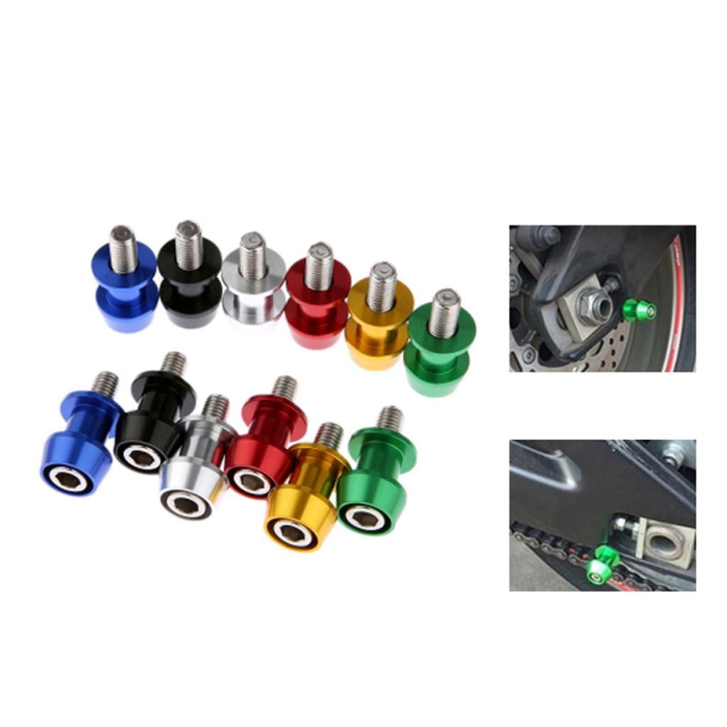 Almencla 2x 8mm Swingarm Sliders Spools for ZX10R 2011-2014 Z1000