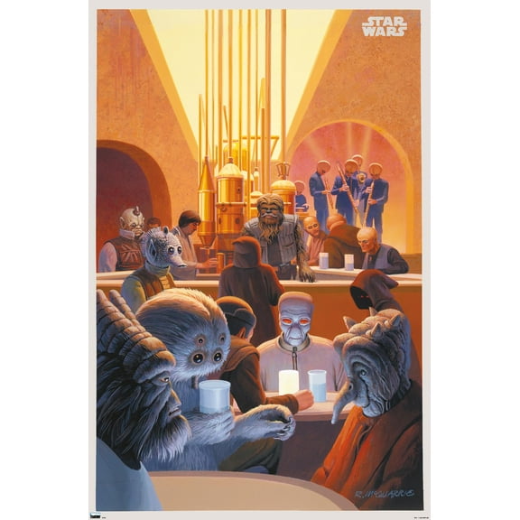 Star Wars: Tatooine - Cantina Wall Poster, 22.375" x 34"