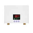 thumbnail image 1 of 5500W Instant Water Heater Bathroom Kitchen Wall Mounted Electric Water Heater LCD Temperature Display With Remote Control ,Security Protection Design, 1 of 6
