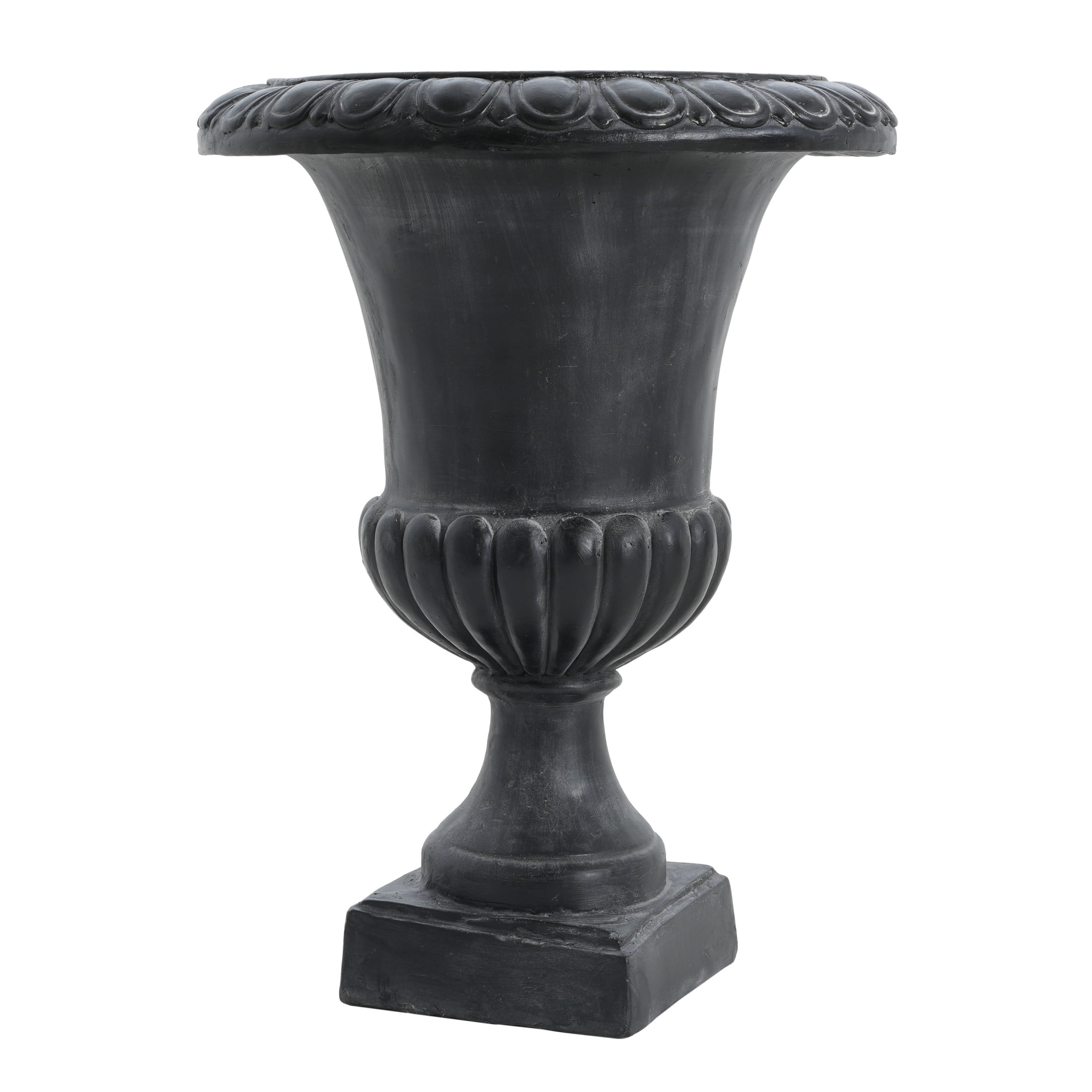 Christopher Knight Home 25.75" MGO Classic Garden Urn Planter, Antique Black