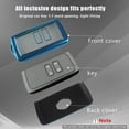 thumbnail image 5 of Pack de llaves de coche compatibles con botones Dongfeng Renault Corvette (azul), tarjetero Renault, llavero de piel con destornillador pequeño, funda protectora de TPU, 5 of 5