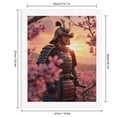 thumbnail image 2 of Paint By Numbers Kit for Adults Beginner - DIY Cherry Blossom Samurai Sunset Canvas Painting Kits for Adults, Frameless Paint By Number for Adults for Home Wall Decor 16x20 Inch, 2 of 7