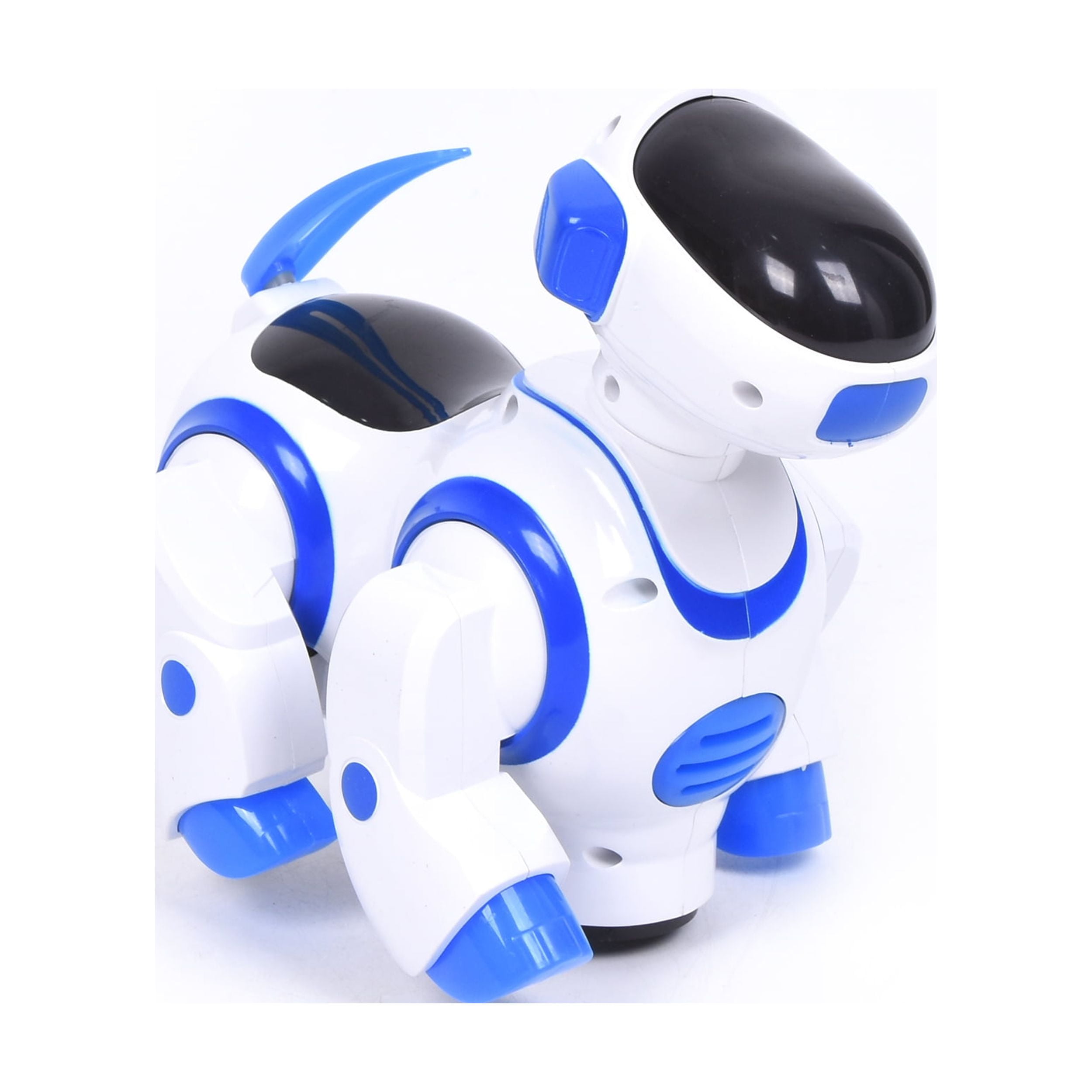 WonderPlay Let's Dance! Dancing Robot Dog With Lights - Blue