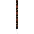 thumbnail image 2 of Fender Monogrammed Guitar Strap - Black/Yellow/Red, 2 of 2