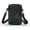 Green Dot Foliage, variant on HELLHERO Women Adjustable Shoulder Strap Sling Bag, Polyester Women Messenger Bag for Adult, Red Strawberries on Blue