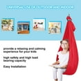 thumbnail image 3 of Balançoire Sensorielle pour Enfants, 9,2 Pieds de Long, 3,3 Pieds de Large, Hamac Sensoriel à Forte Charge pour Chambre, Rouge, 3,3 Pieds de Large, 9,2 Pieds de Long, 3 of 7