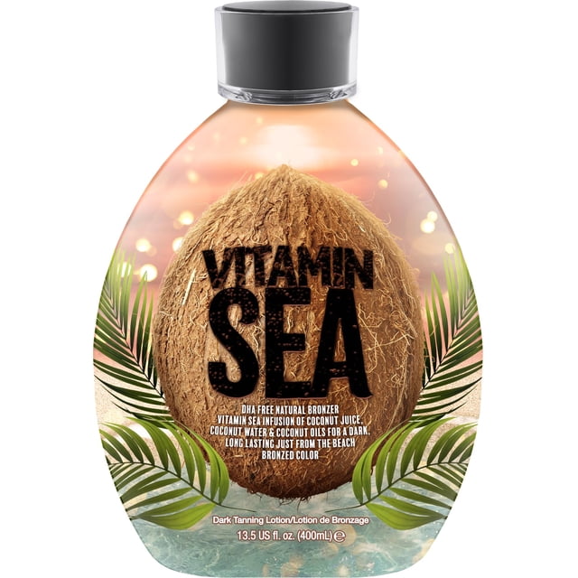 Loción bronceadora DARK TANS EXCLUSIVE Vitamin Sea 400 ml