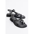 thumbnail image 1 of Antas - Sandalias de piel negras para mujer negro 24 CM, 1 of 6