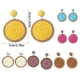 thumbnail image 5 of Qarigey 1 par de pendientes de gota para mujer, pendientes de gota para playa, vacaciones, fiesta, baile, novias, joyería de moda, regalo para mujer, Ropa, zapatos y accesorios Miscelánea Rosa roja Qarigey AP011239-03, 5 of 6