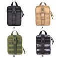 thumbnail image 3 of Sac de Rangement Extérieur Chasse Camping Randonnée Randonnée Accessoires de Survie Pochette de Taille Pêche Alpinisme Poche en Tissu Oxford Khaki, 3 of 6