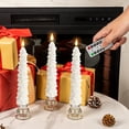thumbnail image 3 of Lamp Homemory, 3 velas LED blancas con forma de árbol, 25 cm, 3 of 7