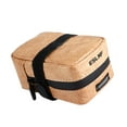 thumbnail image 3 of Bolsa para sillín de bicicleta Bolsa trasera para bicicleta Resistente a la intemperie Práctica Resistente a la lluvia Impermeable Marrón, 3 of 9