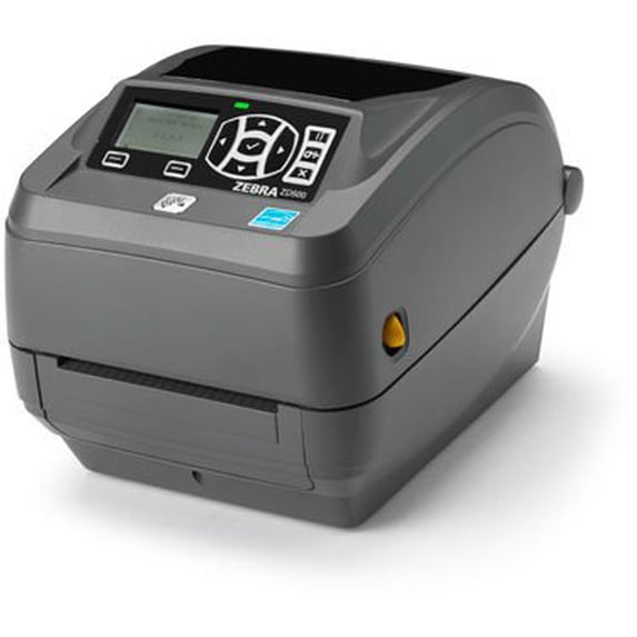 Restored Zebra ZD500 Direct Thermal & Thermal Transfer Barcode Label Printer – 300 DPI, USB/Ethernet Connectivity, Compact Desktop Design (P/N: ZD50043-T01A00FZ) (Refurbished)