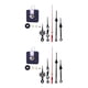 thumbnail image 1 of Injueey Clock Movement with Hour Minute Hand Repair Mechanism Replacing Crafting Accessory Kit DIY Wall Hands Clocks for Household 20mm 2Conjunto, 1 of 6