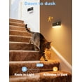 thumbnail image 2 of Motion Sensor Night Light Indoor Rechargeable, Stair Lights for Step, Hallway, Toilet, Magnetic Stick-On Wall Lights, 3 Modes & 3 Color Temperatures, 2 of 4
