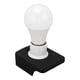 thumbnail image 2 of Bombilla LED E27, Luz Blanca De 6500 K, Funciona Con Pilas, Bombilla De Lámpara LED De 12-60 V, 700 Lm, Portátil Con Adaptador Para Campo, 2 of 8