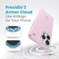 thumbnail image 5 of Speck iPhone 15 Pro Max Case-Presidio2 Pro-ClickLock-MagSafe-6.7 Inch Phone Case-Soft Lilac/Carnation Petal/Rouge Pink, 5 of 14