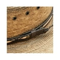 thumbnail image 3 of Jason Aldean Unisex Amarillo Sky Palm Leaf Cowboy Hat Natural 7 1/4, 3 of 3