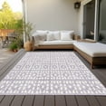 thumbnail image 6 of Addison Rugs Chantille Indoor/Outdoor Transitional Geometric Lavender Washable Rectangle Rug, 10' x 14', 6 of 6