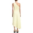 thumbnail image 4 of Fortune Robe Plissée Sans Manches à une Épaule pour Femmes, Découpe Irrégulière, Cocktail, Longues Robes, 4 of 9