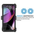 thumbnail image 2 of For Moto G 5G 2023 Case, Motorola Moto G 5G 2023 Holster Clip, Tekcoo [Tshell] Shock Absorbing [Green] Secure Swivel Locking Belt Defender Heavy Full Body Kickstand Carrying Tank Armor Cases, 2 of 6
