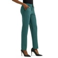 thumbnail image 3 of Women's Lee® Ultra Lux Comfort Ankle Pants Color: Algae Size: 10 AVG/REG, 3 of 4