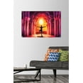 thumbnail image 2 of PD Moreno - Fine Art - Yoga Morning Sun Wall Poster with Pushpins, 22.375" x 34", 2 of 6