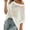 White, variant on Womens t-shirts summer short sleeve sexy hollow out pullover tee tops stylish beach cover up comfortable knit tee wear outfits